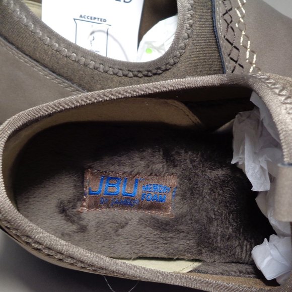 Jambu JBU Size 9 M LUCKY Taupe Loafers New Women's Shoes - Picture 12 of 15